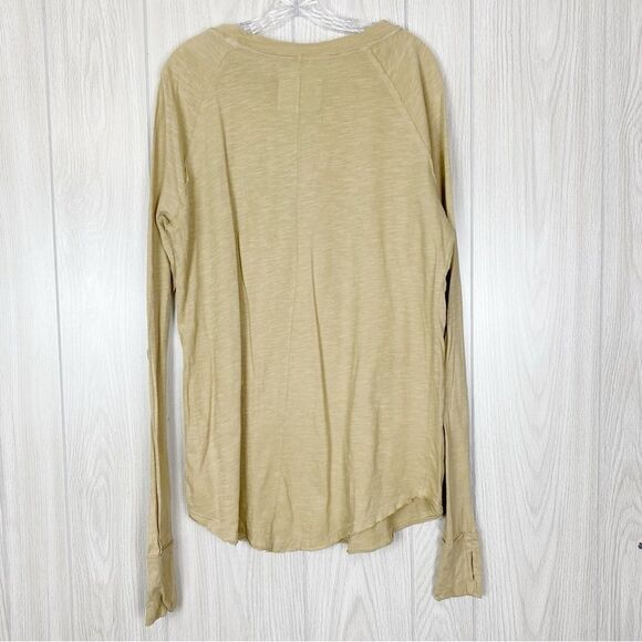 We The Free | Oversized Arden Long Sleeve Tee In Morning Oat Size Small - Picture 2 of 13
